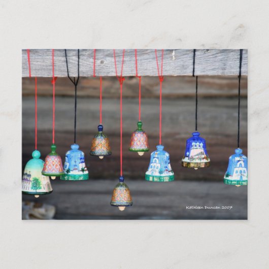 Russische Glocken - Postkarte (Vorderseite)