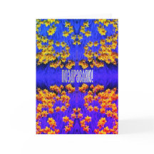 Russische Gratulationskarte mit Affodien