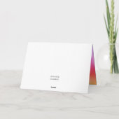 Russische Happy New Zuhause Ankündigung (Rückseite)