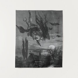 Russische Hexe: malerisches Russland Wandteppich