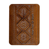 Russische Holzkiste Magnet (Vertikal)