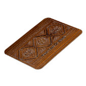 Russische Holzkiste Magnet (Linke Seite)