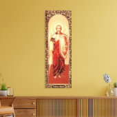Russische Ikone Archangel Michael Wrapped Canvas Leinwanddruck (Insitu (Wohnzimmer))