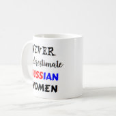 Russische Kaffee-Tasse Kaffeetasse (Vorderseite Links)