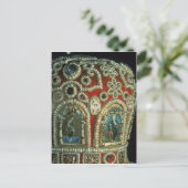 Russische Kaiserkrone Postkarte (Stehend Vorderseite)