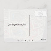 Russische Kaiserkrone Postkarte (Rückseite)