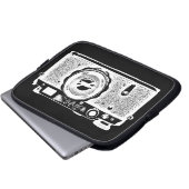 Russische Kamera - in Negative Laptopschutzhülle (Vorne Knopf)