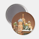Russische Kathedrale Magnet (Vorderseite/Rückseite)