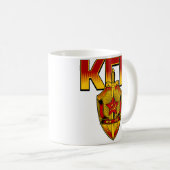 Russische KGB Abzeichen-Sowjet-Ära Kaffeetasse (VorderseiteRechts)