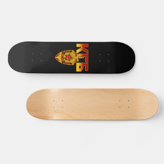 Russische KGB Abzeichen-Sowjet-Ära Skateboard (Horizontal)