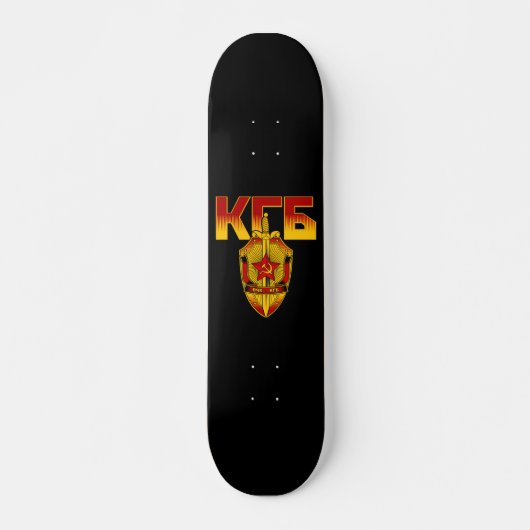 Russische KGB Abzeichen-Sowjet-Ära Skateboard (Vorne)