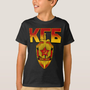 Russische KGB Abzeichen-Sowjet-Ära T-Shirt