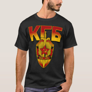 Russische KGB Abzeichen-Sowjet-Ära T-Shirt