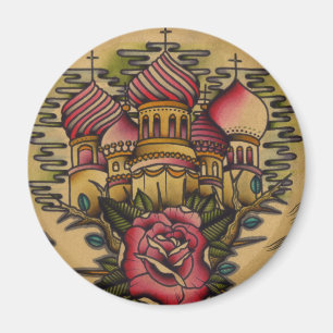 russische Kirche Magnet