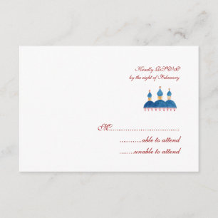 Russische Kirche UAWG RSVP Karte