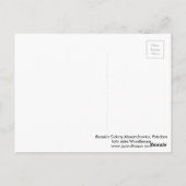 Russische Kolonie Alexandrowka Postkarte (Rückseite)