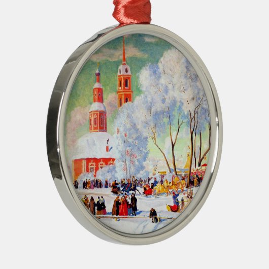 Russische Kunst Weihnachtsgeschenk Ornamente (Rechts)