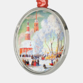 Russische Kunst Weihnachtsgeschenk Ornamente (Links)