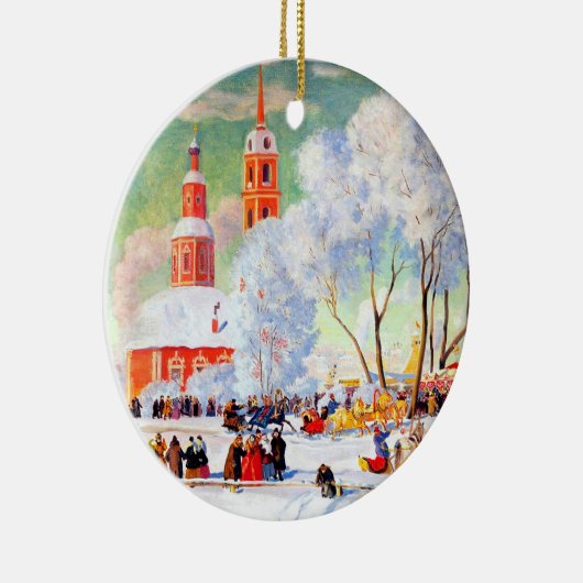 Russische Kunst Weihnachtsgeschenke Ornamente (Rechts)