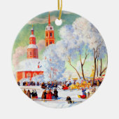Russische Kunst Weihnachtsgeschenke Ornamente (Vorne)