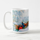 Russische Kunstweihnachtsgeschenke Tasse (Links)