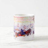 Russische Kunstweihnachtsgeschenke Tasse (Mittel)