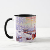 Russische Kunstweihnachtsgeschenke Tasse (Links)