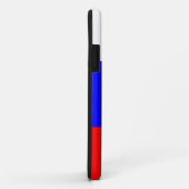 Russische Landesflagge - Fall mit rotem blauem Str Case-Mate iPhone Hülle (Hinten/Rechts)