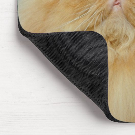 Russische Langhaarkatze Mousepad (Ecke)