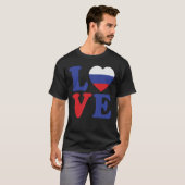 Russische Liebe T-Shirt (Vorne ganz)
