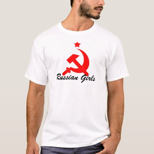 russische Mädchen T-Shirt (Vorderseite)