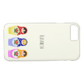 Russische Matryoshka-Puppen Case-Mate iPhone Hülle (Rückseite (Horizontal))