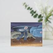 Russische Militärhüte Postkarte (Stehend Vorderseite)