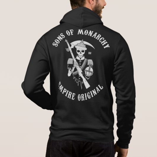Russische Monarchie Hoodie (Rückseite)
