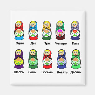 Russische Nesting Doll (Matryoshka) Magnet