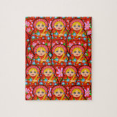 Russische Nesting Doll - Matryoshka Puzzle (Vertikal)