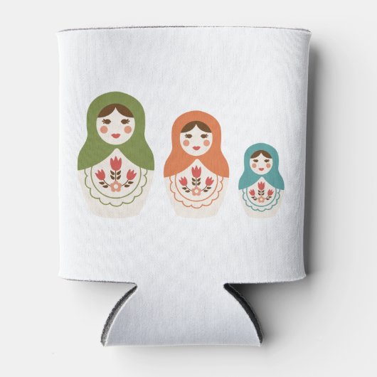 Russische Nesting Dolls Dosenkühler (Vorderseite)