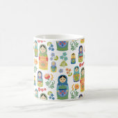 Russische Nesting Dolls Kaffeetasse (Mittel)
