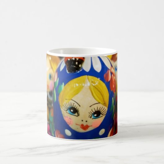 Russische Nesting Dolls Kaffeetasse (Mittel)