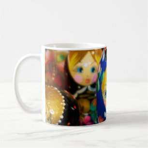 Russische Nesting Dolls Kaffeetasse