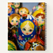 Russische Nesting Dolls Notizblock (Rückseite)