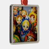 Russische Nesting Dolls Ornament Aus Metall (Rechts)