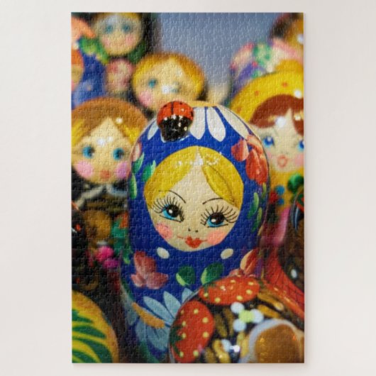 Russische Nesting Dolls Puzzle (Vertikal)