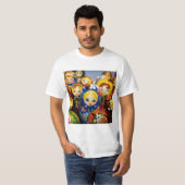 Russische Nesting Dolls T-Shirt (Vorne ganz)