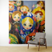 Russische Nesting Dolls Wandteppich (Beispiel)