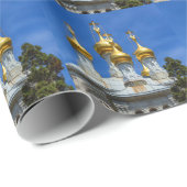 Russische oder orthodoxe Kirche, Genf, die Schweiz Geschenkpapier (Rolleneckpunkt)