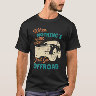 Russische Offroad 4X4 Russland UdSSR T-Shirt
