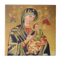 Russische orthodoxe Ikone - Jungfrau Mary und Baby
