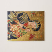Russische orthodoxe Ikone - Jungfrau Mary und Baby Puzzle (Horizontal)