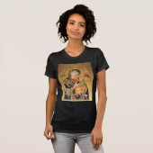 Russische orthodoxe Ikone - Jungfrau Mary und Baby T-Shirt (Vorne ganz)